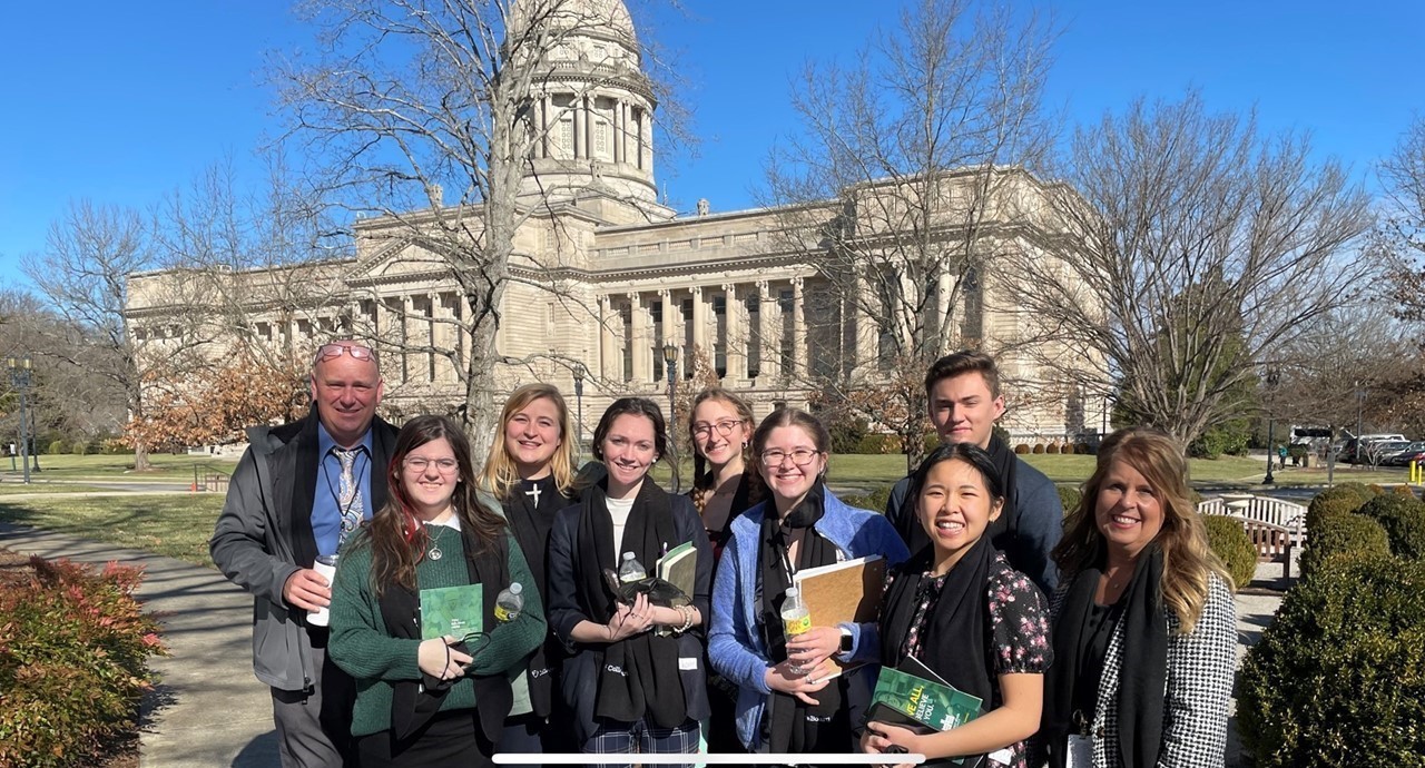 AP Student representatives from Anderson County High School